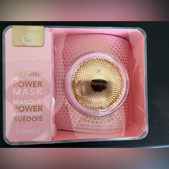 FOREO Pink and Gold Skincare Device